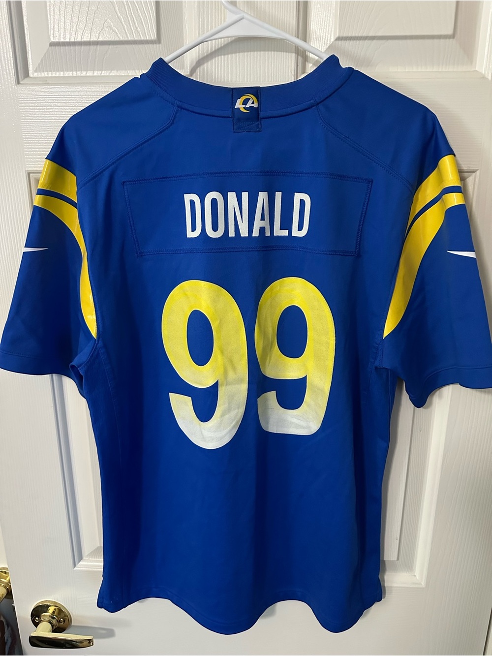 Nike Los Angeles Rams Aaron Donald #99 Game Jersey Royal Blue Youth XL 18/20